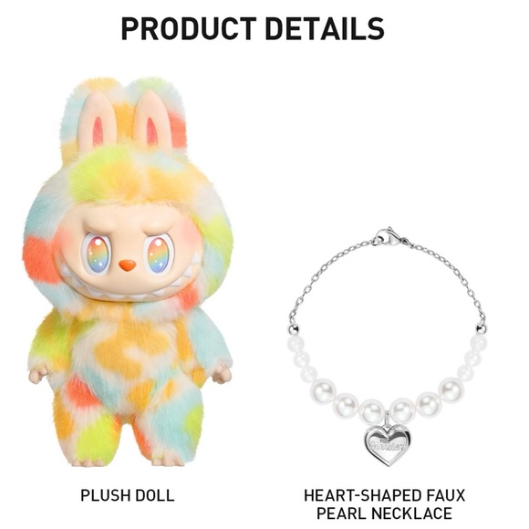 POP MART The Monsters Big Into Energy Rock The Universe Vinyl Plush Doll Labubu - Picture 4 of 12